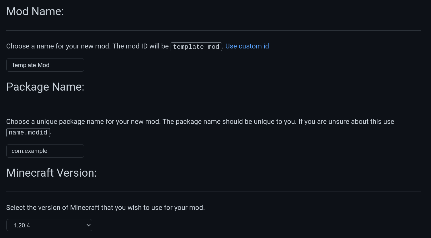 ジェネレータのプレビュー